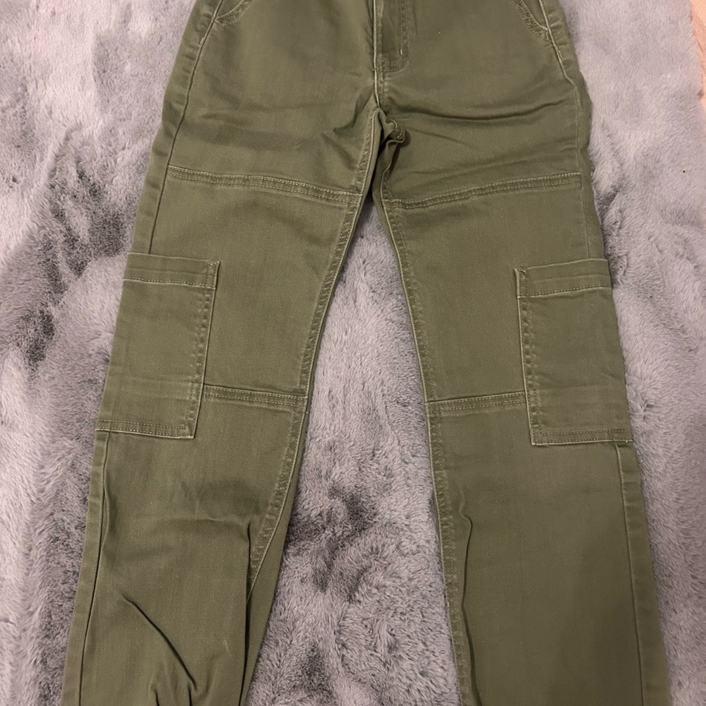 Olive Green Cargo Pants